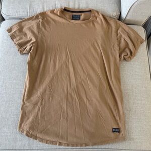 Hollister Tan Short Sleeve Tee